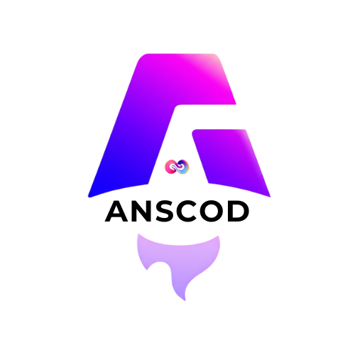 Anscod Logo - Kevin Otty développeur web et mobile freelance