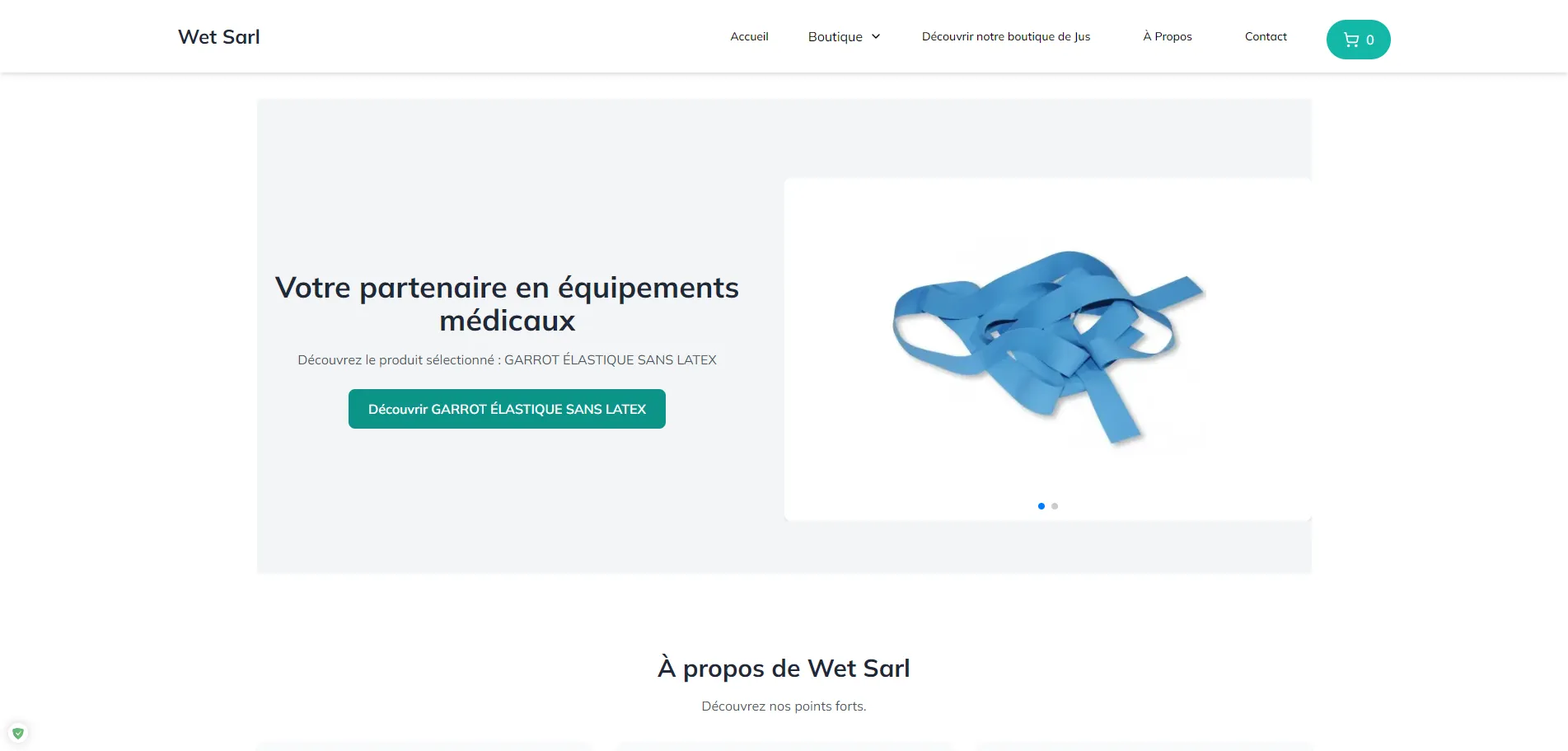 A bright pink sheet of paper used to wrap flowers curves in front of rich blue background